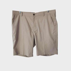 Dunning Golf Shorts Performance‎ Moisture Wicking Lightweight Beige Mens 40